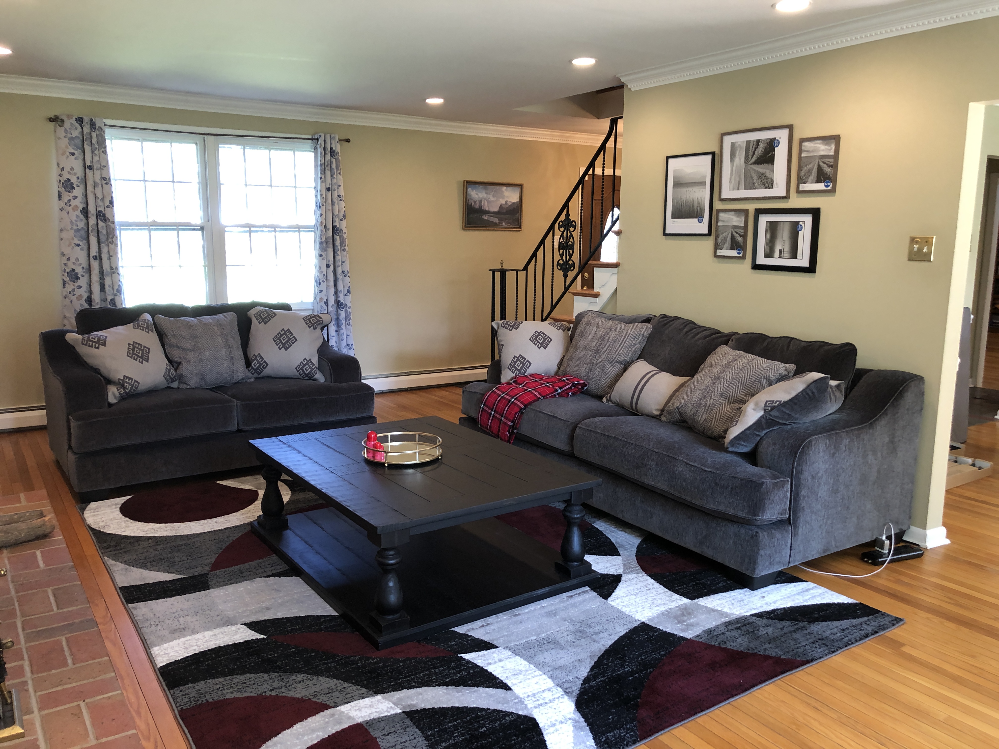 Inspector reviewing a home for a buyer inspection